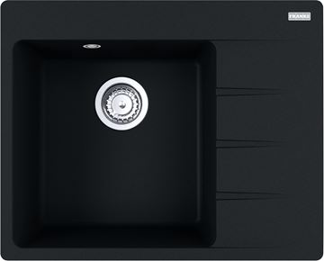 FRANKE CENTRO CNG 611-62TL/2 fragranitový drez 620x500 mm, odkvapkávač vpravo, onyx