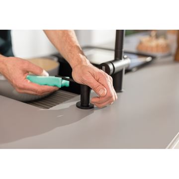FRANKE ACTIVE dávkovač saponátu 300 ml, k drezu, matná čierna 119.0547.906 Obrázek - fotka