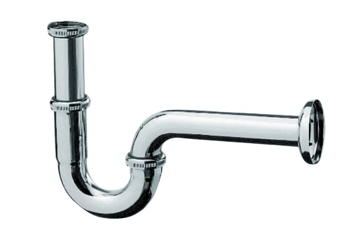 HANSGROHE dizajnový sifón k umývadlu DN32, s prevlečnou maticou 5/4, chróm 53002000 Obrázek - Hlavní obrázek