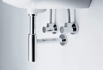 AXOR FLOWSTAR S dizajnový sifón k umývadlu DN32, s prevlečnou maticou 5/4, chróm 51305000 Obrázek - fotka