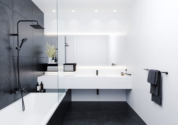 HANSGROHE FLOWSTAR S dizajnový sifón k umývadlu DN32, s prevlečnou maticou 5/4, matná čierna 52105670 Obrázek - fotka