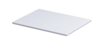 ORISTO NARVIK doska pod umývadlo 60x45, 9x1, 6 cm, biela mat