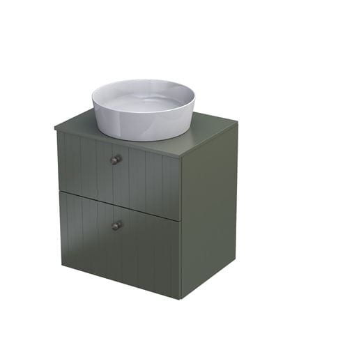 ORISTO NARVIK doska pod umývadlo 80x45, 9x1, 6 cm, olivovo zelená mat NAR-TOP-80-G Obrázek - fotka