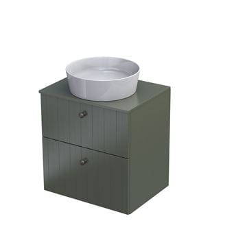 ORISTO NARVIK doska pod umývadlo 80x45, 9x1, 6 cm, olivovo zelená mat NAR-TOP-80-G Obrázek - fotka