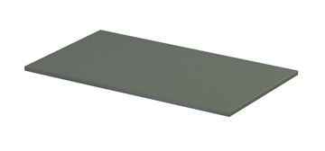 ORISTO NARVIK doska pod umývadlo 80x45, 9x1, 6 cm, olivovo zelená mat