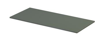 ORISTO NARVIK doska pod umývadlo 100x45, 9x1, 6 cm, olivovo zelená mat