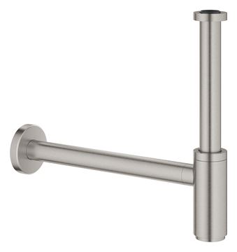 GROHE dizajnový sifón k umývadlu DN32, s prevlečnou maticou 5/4, supersteel