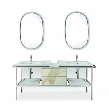 DURAVIT dizajnový sifón k umývadlu DN32, chróm 0050361000 Obrázek - fotka