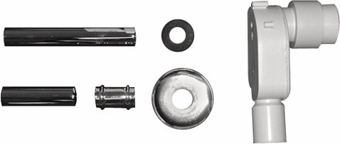 DURAVIT ARCHITEC podomietkový sifón k umývadlu DN32, chróm 0050441000 Obrázek - Hlavní obrázek