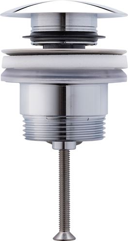 DURAVIT umývadlový výpust, click-clack, bez prepadu, chróm 0050521000 Obrázek - Hlavní obrázek