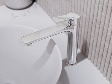 NOVASERVIS METALIA 54 umývadlová stojanková batéria, s odtokovou súpravou, Eco, chróm 54503,0 Obrázek - fotka