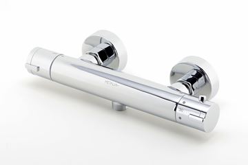 NOVASERVIS METALIA 57 sprchová nástenná termostatická batéria, so sprchovou súpravou, Eco, chróm 54960,0 Obrázek - fotka