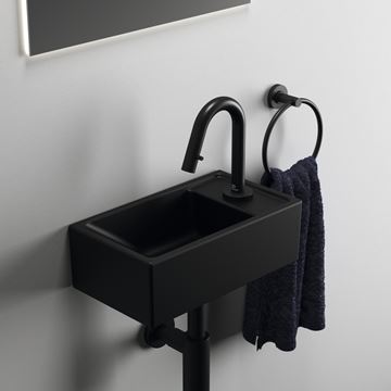 IDEAL STANDARD dizajnový sifón k umývadlu DN32, s prevlečnou maticou 5/4, čierna T4441XG Obrázek - fotka