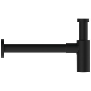 IDEAL STANDARD dizajnový sifón k umývadlu DN32, s prevlečnou maticou 5/4, čierna T4441XG Obrázek - fotka