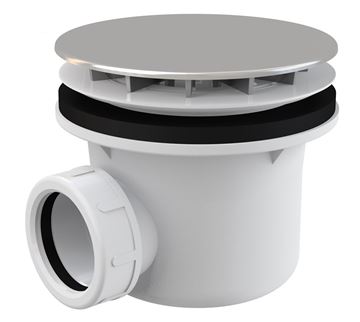 CONCEPT vaničkový sifón pr. 90 mm, chróm