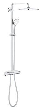 GROHE EUPHORIA SYSTEM 310 sprchový set s termostatickou batériou, horná sprcha, ručná sprcha s 3 prúdmi, tyč, hadica, chróm