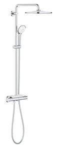 GROHE EUPHORIA SYSTEM 310 sprchový set s termostatickou batériou, horná sprcha, ručná sprcha s 3 prúdmi, tyč, hadica, chróm