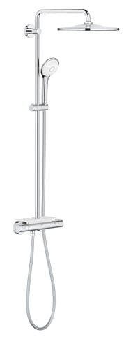 GROHE EUPHORIA SYSTEM 310 sprchový set s termostatickou batériou, horná sprcha, ručná sprcha s 3 prúdmi, tyč, hadica, chróm 26849000 Obrázek - Hlavní obrázek