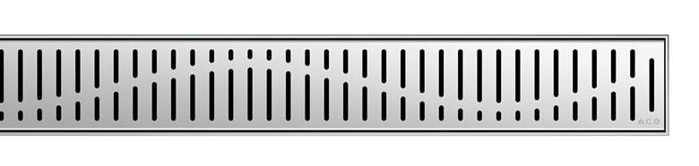 ACO SHOWERDRAIN C, C+ perforovaný rošt WAVE 678 mm, nerez oceľ 9010.88.61 Obrázek - Hlavní obrázek