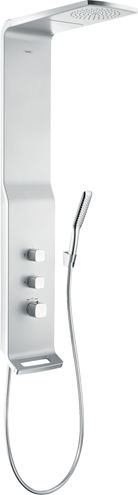 HANSGROHE RAINDANCE LIFT 180 termostatický sprchový panel, horná sprcha s 2 prúdmi, ručná sprcha, hadica, držiak, matný chróm 27008000 Obrázek - Hlavní obrázek