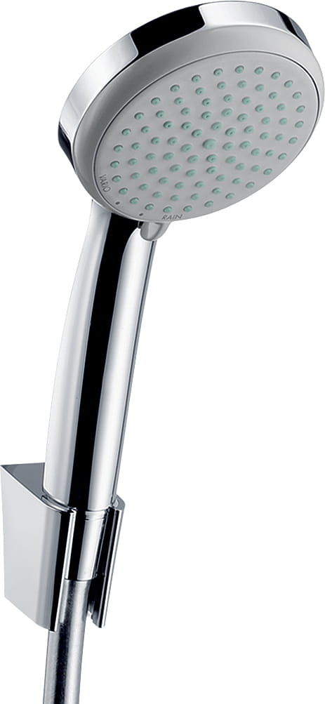 HANSGROHE CROMA 100 4JET sprchová súprava 3-dielna, ručná sprcha pr. 100 mm, 4 prúdy, hadica, držiak, chróm