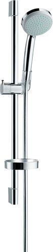 HANSGROHE CROMA 100 4JET sprchová súprava 4-dielna, ručná sprcha pr. 100 mm, 4 prúdy, tyč, hadica, mydelnička, EcoSmart, chróm 27776000 Obrázek - Hlavní obrázek