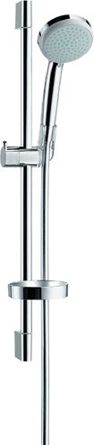 HANSGROHE CROMA 100 4JET sprchová súprava 4-dielna, ručná sprcha pr. 100 mm, 4 prúdy, tyč, hadica, mydelnička, chróm 27772000 Obrázek - Hlavní obrázek