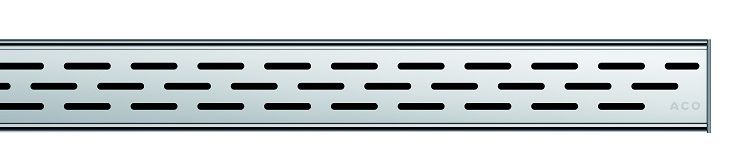 ACO SHOWERDRAIN C, C+ perforovaný rošt SLOT 578 mm, nerez oceľ 9010.88.74 Obrázek - Hlavní obrázek