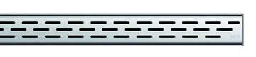 ACO SHOWERDRAIN C, C+ perforovaný rošt SLOT 678 mm, nerez oceľ