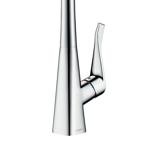 HANSGROHE METRIS M71 drezová batéria, s vyťahovacou koncovkou, EcoSmart, chróm 14781000 Obrázek - fotka