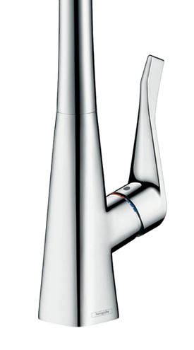 HANSGROHE METRIS SELECT M71 drezová batéria, s vyťahovacou koncovkou, EcoSmart, chróm 14786000 Obrázek - fotka