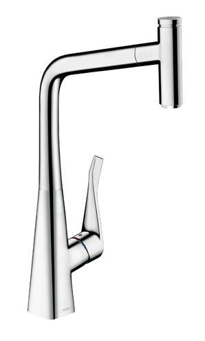HANSGROHE METRIS SELECT M71 drezová batéria, s vyťahovacou koncovkou, EcoSmart, chróm 14786000 Obrázek - Hlavní obrázek