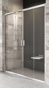 RAVAK BLIX BLDP4 180 sprchové dvere 181x190 cm, posuvné, chróm lesk/sklo transparent
