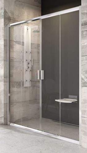 RAVAK BLIX BLDP4 180 sprchové dvere 181x190 cm, posuvné, chróm lesk/sklo transparent 0YVY0C00Z1 Obrázek - Hlavní obrázek