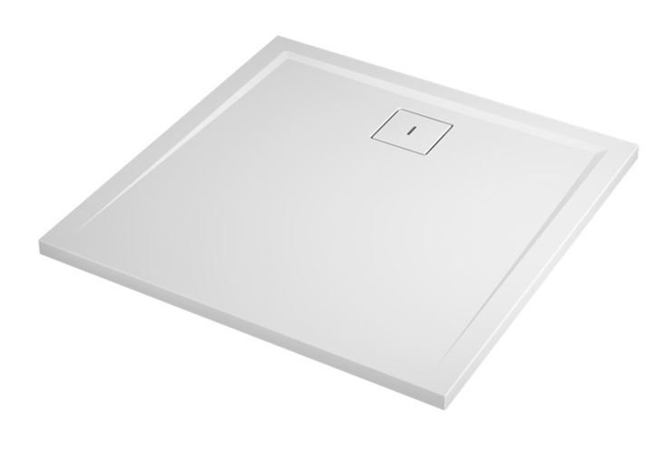 RONAL LIVADA W20Q sprchová vanička 90x90 cm, liaty mramor, bez nožičiek W20Q 090 04 Obrázek - Hlavní obrázek