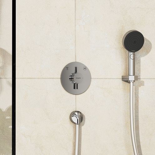 HANSGROHE DUOTURN E podomietková batéria, pre 2 spotrebiče, chróm 75418000 Obrázek - fotka