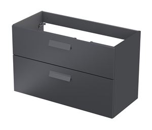 ORISTO NARVIK skrinka pod umývadlo 99,8x45,5x62 cm, 2 zásuvky, antracit