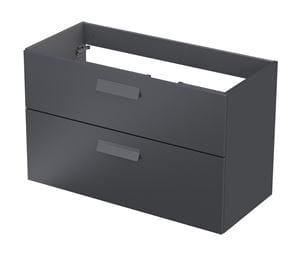 ORISTO NARVIK skrinka pod umývadlo 99,8x45,5x62 cm, 2 zásuvky, antracit