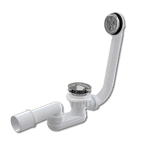 ROTH VIKI LUX vaničkový sifón pr. 52 mm, click-clack, s prepadom, chróm 8100033 Obrázek - Hlavní obrázek
