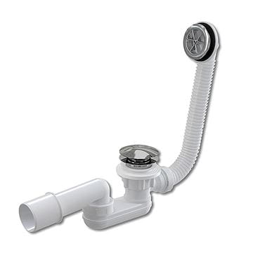 ROTH VIKI LUX vaničkový sifón pr. 52 mm, click-clack, s prepadom, chróm