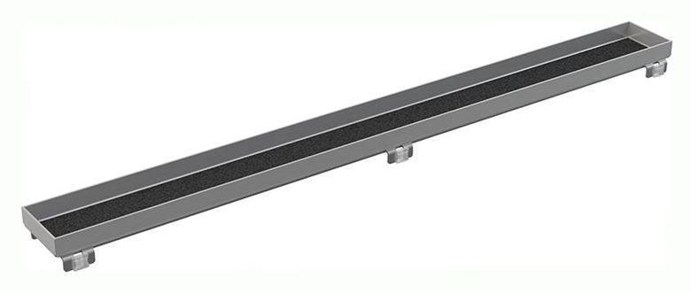 CONCEPT 100 rošt na vloženie dlažby 644 mm, matná nerez oceľ RDC-650 Obrázek - fotka