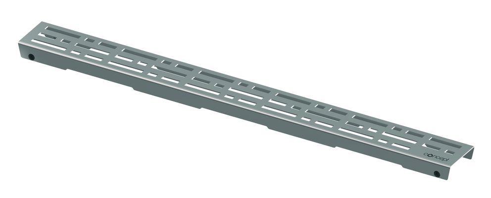 CONCEPT 200 perforovaný rošt 743 mm, leštená nerez oceľ