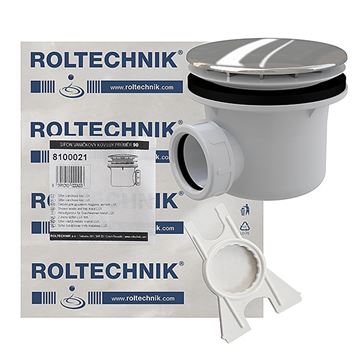 ROTH vaničkový sifón pr. 90 mm, chróm 8100016 Obrázek - fotka