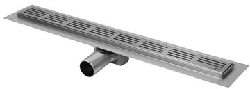 CONCEPT 50 perforovaný rošt STRIPE 978 mm, kartáčovaná nerez oceľ 413973 Obrázek - fotka