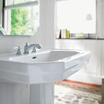 DURAVIT 1930 umývadlo 70 cm, s otvorom pre batériu a prepadom 0438700000 Obrázek - fotka