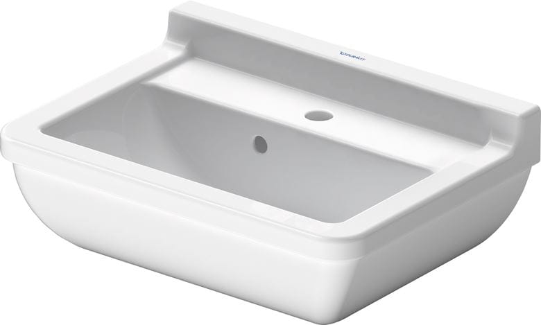 DURAVIT STARCK 3 umývadlo 50 cm, s otvorom pre batériu a prepadom 0300500000 Obrázek - Hlavní obrázek