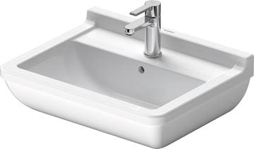 DURAVIT STARCK 3 umývadlo 55 cm, s otvorom pre batériu a prepadom
