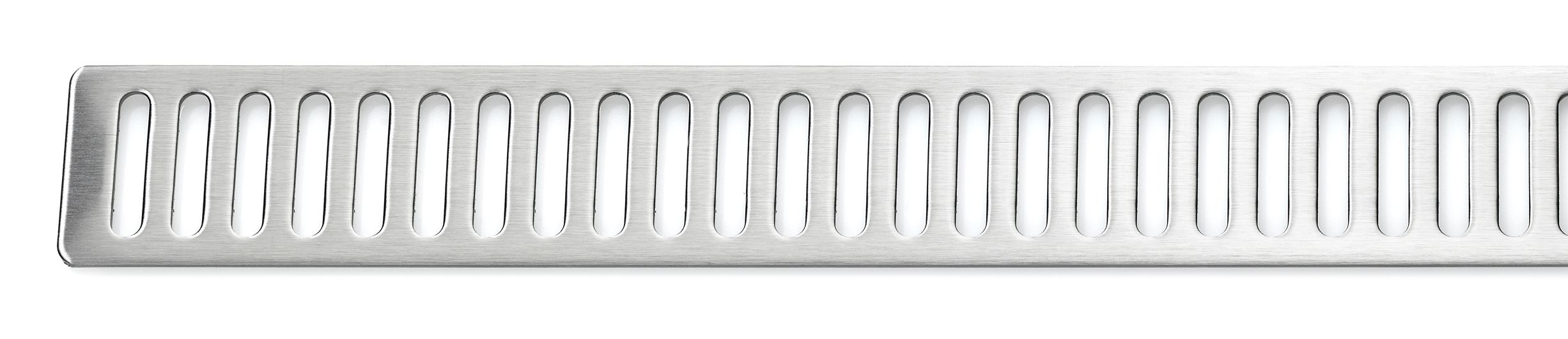 UNIDRAIN CLASSICLINE 1600 perforovaný rošt COLUMN 760 mm, kartáčovaná nerez oceľ
