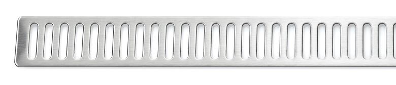 UNIDRAIN CLASSICLINE 1600 perforovaný rošt COLUMN 760 mm, kartáčovaná nerez oceľ 1602.0800 Obrázek - Hlavní obrázek