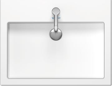 DURAVIT VERO umývadlo 60 cm, s otvorom pre batériu a prepadom, brúsené 0454600027 Obrázek - fotka